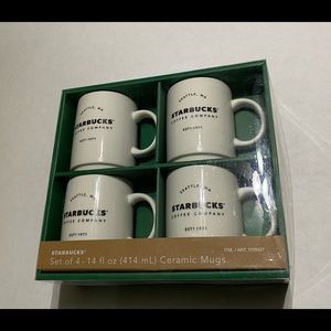 Starbucks mugs